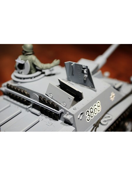 RC Panzer Sturmgeschütz III - Stug 3 Heng Long 1:16 Grau, Rauch&Sound, Metallgetriebe und 2,4Ghz - PRO