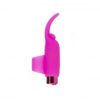 Neckender Zungen-Finger-Vibrator - Rosa