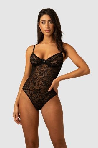 Bodysuit Melinda - schwarzS/M