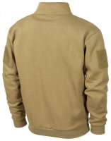 Sweatjacke, "Tactical",coyote tan