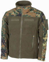 Fleece-Jacke, "Combat",flecktarn