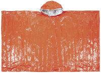 Notfall-Poncho, orange,