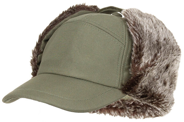 Winter Cap, "Trapper",oliv