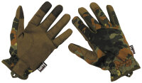 Fingerhandschuhe, flecktarn,Lightweight