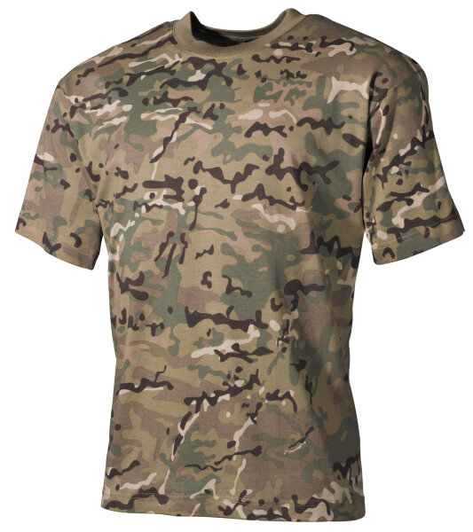 Kinder T-Shirt, "Basic",operation-camo, 140-145 g/m²