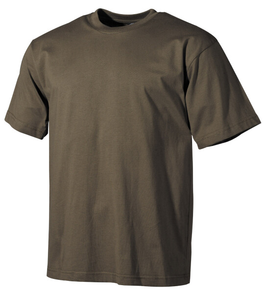 US T-Shirt, halbarm, oliv, 160g/m² 6XL