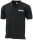 Poloshirt, schwarz,"Security", bedruckt