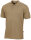 Poloshirt, coyote tan,mit Knopfleiste