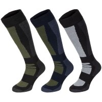 Wintersocken, "Esercito",gestreift, lang, 3er Pack