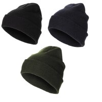 BW Rollstrickmütze Watch Cap Rollmütze fein...