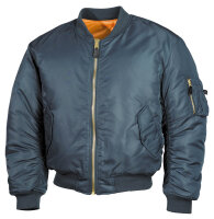 MA1 Bomberjacke US Pilotenjacke alphablau