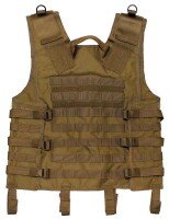 Weste, "Molle light", coyote tan, Modular System