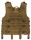 Weste, "Molle light", coyote tan, Modular System