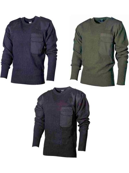 The armed forces pullover with breast pocket