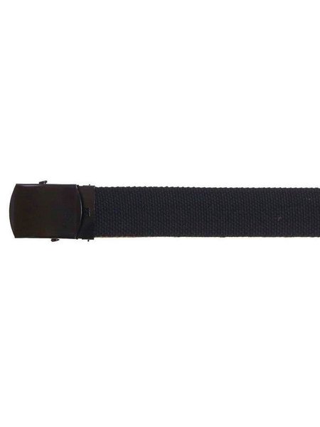 Cinturón, 30 mm, Negro, con el castillo de metal