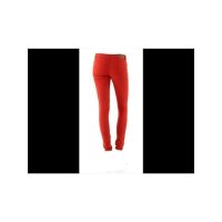 Trendige Da Röhrenjeans Rot L-long