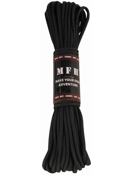 Parachute rope black 50 FT