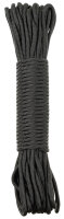 Fallschirmleine, Schwarz, 100 FT, Nylon