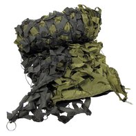 Camouflage netting, 3 x 2 m, olive, with sluggish bag PVC