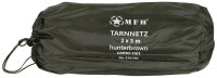 Tarnnetz, 2 x 3 m, hunter- braun, mit PVC-Tragebeutel