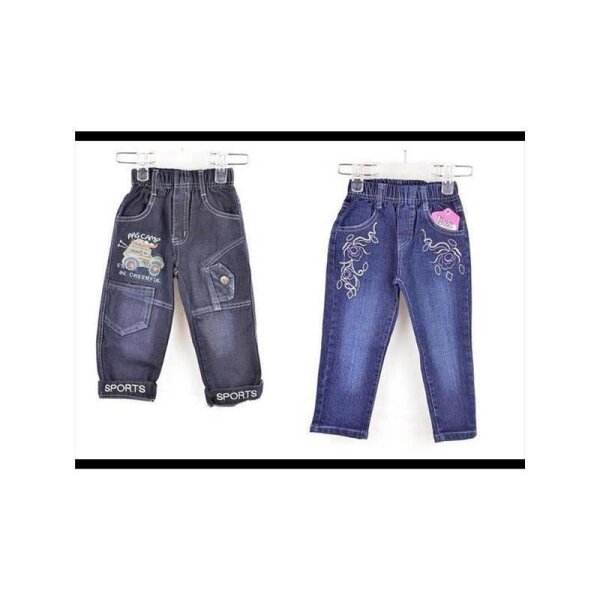 Kinder Jeanshose mit Motiv