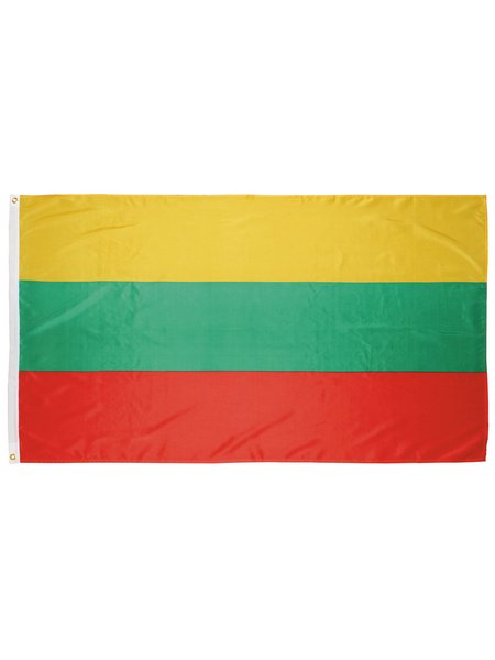 Bandera, Lituania, poliéster, Gr. 90 x 150 cm