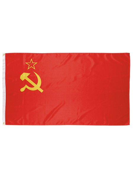 Bandera, URSS, poliéster, Gr. 90 x 150 cm