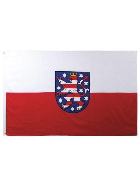 Flag, Thuringia, polyester, Gr. 90x150 cm