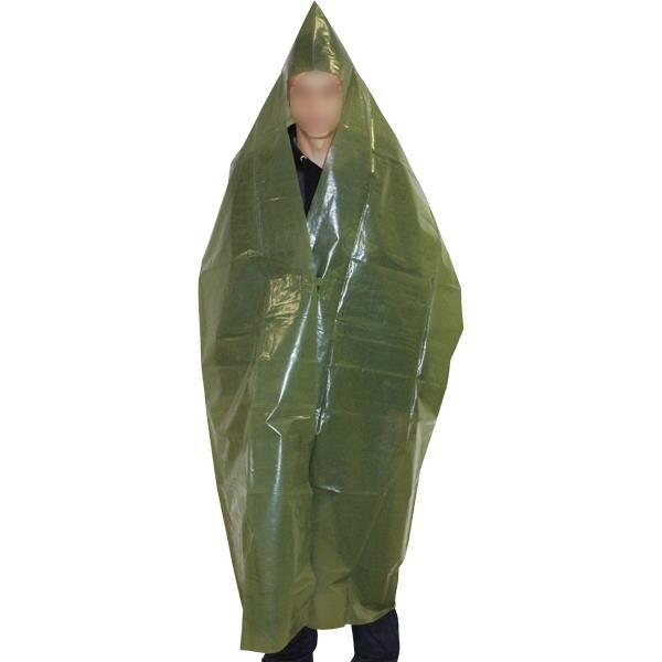 DDR NVA Regenponcho USB Poncho SBU 67  Regenjacke ABC Nässeschutz Regenschutz