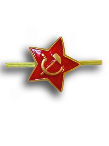 Hollín. Estrela vermelha Em grande estilo orig a URSS a insígnia o emblema DE NOVO