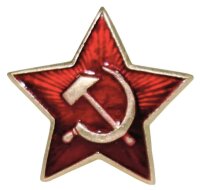 Russ. Roter Stern Groß orig UDSSR Abzeichen Emblem NEU