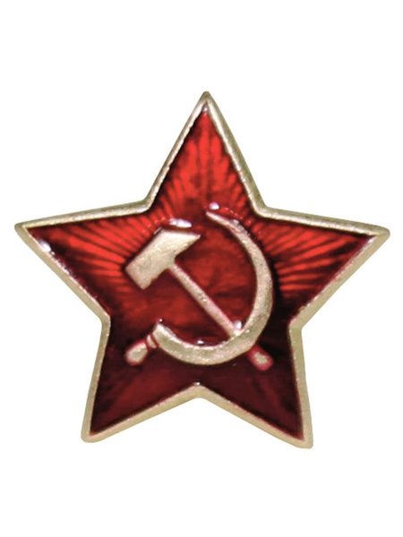 Kleine Russische Rode Ster orig USSR embleem de badge opnieuw