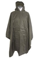 US Poncho Rip Stop Oliv 144 x 223 cm