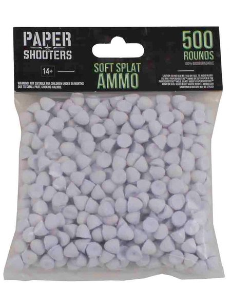 Munitions PAPER SHOOTERS 500 pièces