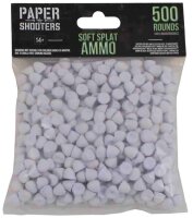 PAPER SHOOTERS Munition 500 Stück