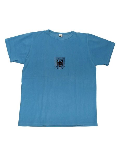 BW Sporthemd, blau, mit Adler, 9/XXXL/58