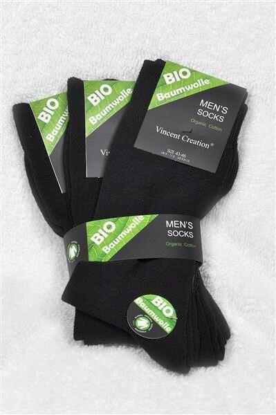 Business Herren Bio-Baumwollsocken 43-46 1 Paar