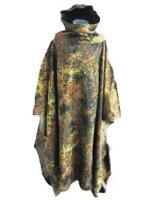 Commando BW Poncho Rip Stop  Flecktarn 144 x 223 cm