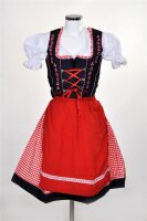 Dirndl Trachtenkleid 3 tlg. Rot