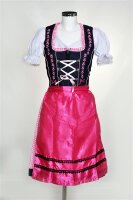 Dirndl Trachtenkleid 3 tlg. Rosa