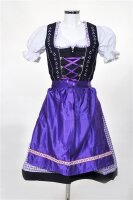 Dirndl Trachtenkleid 3 tlg. Lila