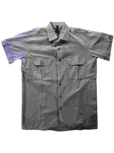 Het federale leger Diensthemd weet dames blouse korte arm gebr. 34
