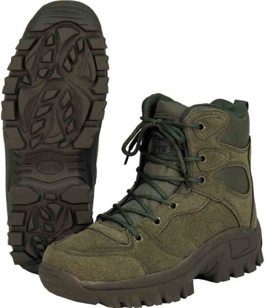 Stiefel Commando Knöchelhoch Oliv 44