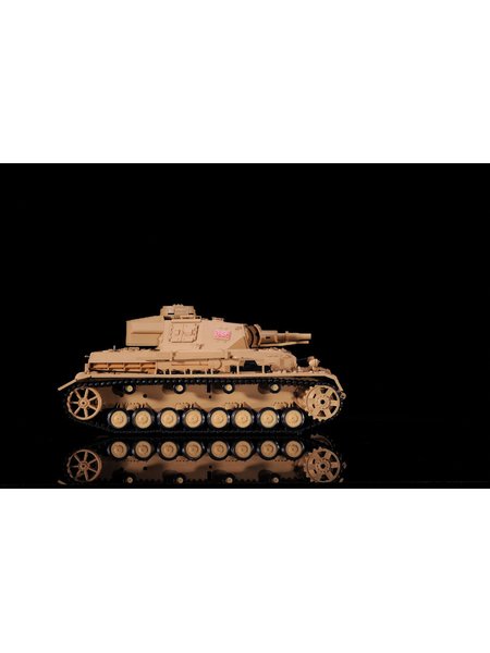 RC Tank chariot IV Ausf. F-1 Heng kauan 16 1 harmaan kanssa savua ja hyvä. ja 2.4Ghz kaukosäädin