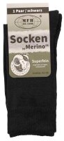 Socken "Merino" Schwarz