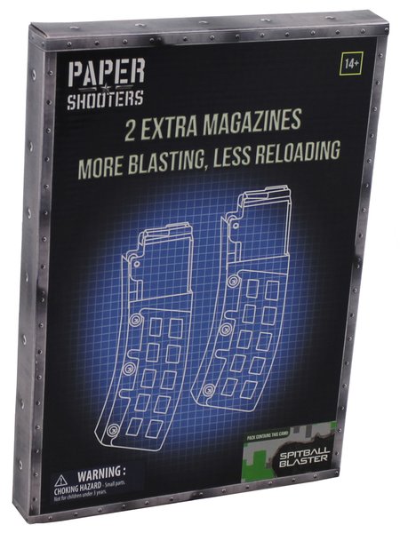 Papier Kit SHOOTERS spugen groene Magazin 2nd stack