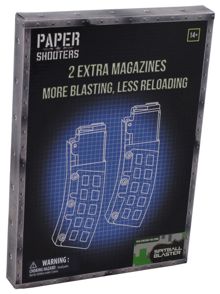 PAPER SHOOTERS Bausatz "Magazin-Green Spit" 2er Pack