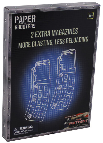 PAPER SHOOTERS Bausatz "Magazin-Patriot" 2er Pack