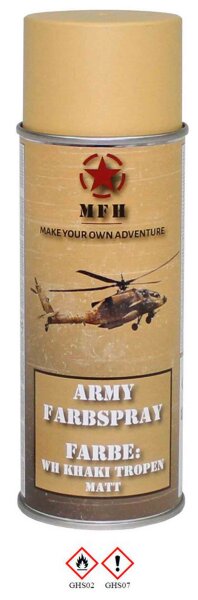 Farbspray "Army" WH KHAKI TROPEN matt 400 ml