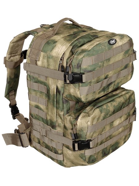 The US backpack Assault II HDT-Camo FG approx. 40 l